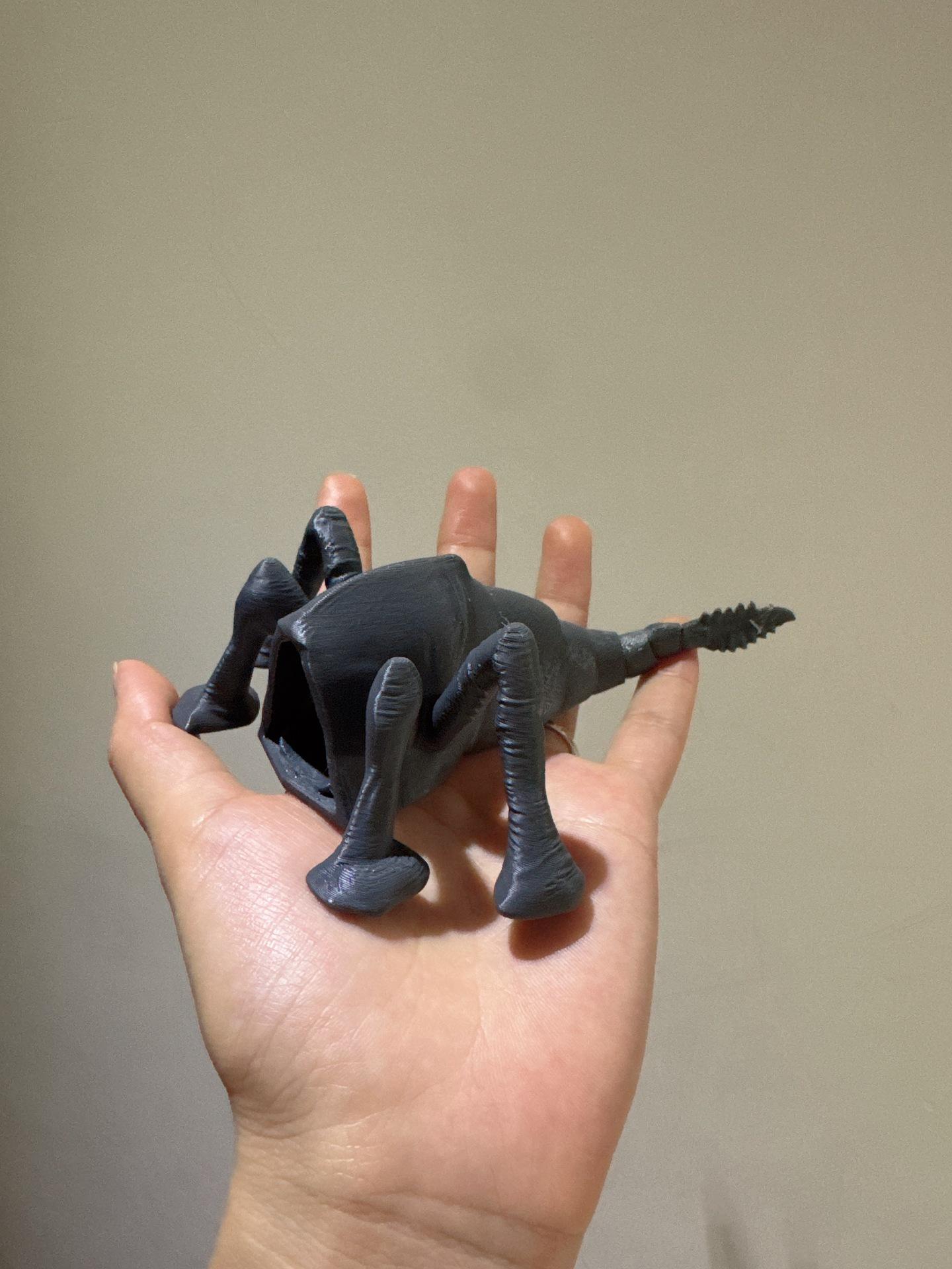 3D Printed Giant Sea Monster Toy: Mutant Eater of the Sea