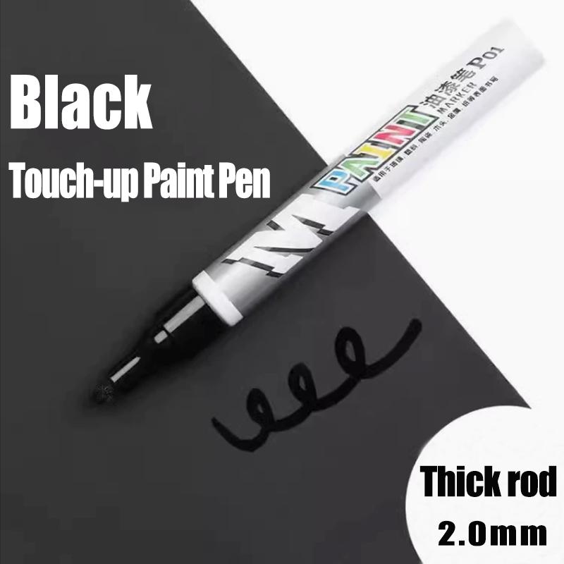 

MOBIDEA Waterproof Car Paint Scratch Repair Pen Multi-color Auto Touch-up Marker for Car Body and Tire Tread Care чёрный