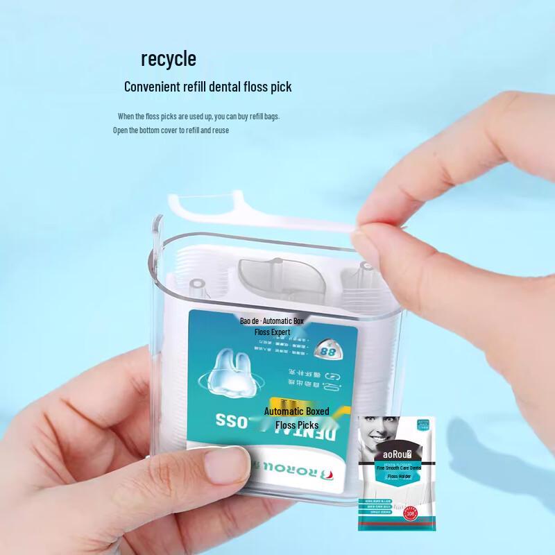 Rongqiao Smart Automatic Dental Floss Pick Dispenser
