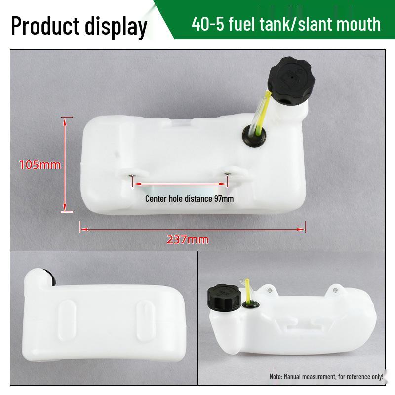Lawn Mower & Chainsaw Fuel Tank for Blower, Brush Cutter, Trimmer - 139GX35 40-5 Oil Can Accessories