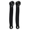 165mm Crank Set for Exercise Bikes Left and Right Iron Cranks with Square Hole