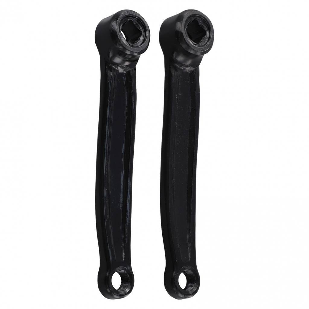 165mm Crank Set for Exercise Bikes Left and Right Iron Cranks with Square Hole