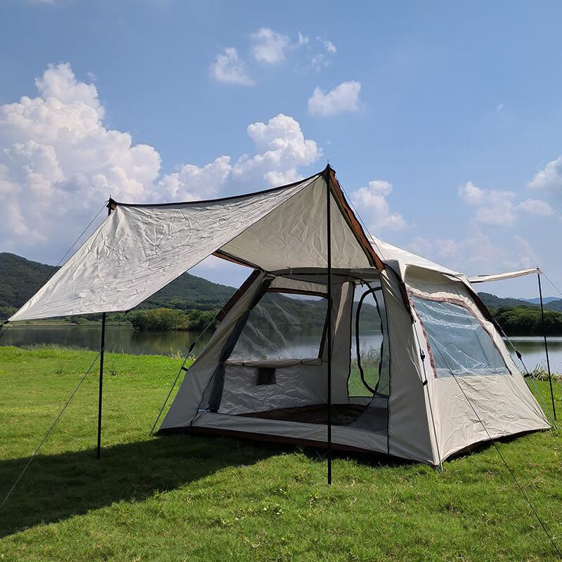 Автоматическая палатка OEING на 5-8 человек с тентом и ковриком 5-8 Person