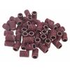 50 Pcs Sanding Wheel Nail Band Grinding DIY Art Pedicure Sander Sandingsleeve