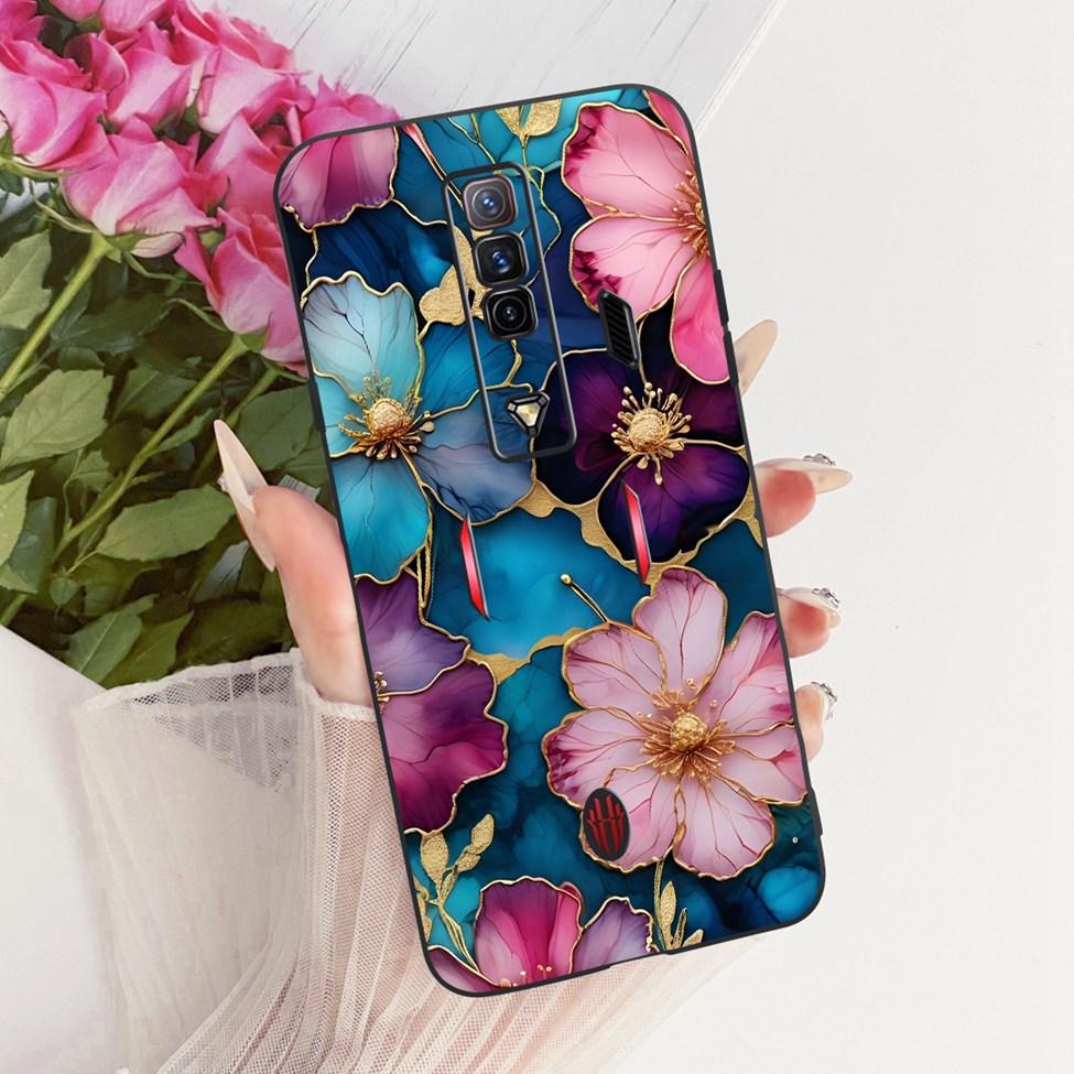 

Чохол для телефону ZTE nubia RedMagic 7 Силіконовий Милий Кіт Модний Смішний Розписаний Funda Для Red Magic 7 NX679J Корпус Red Magic 7
