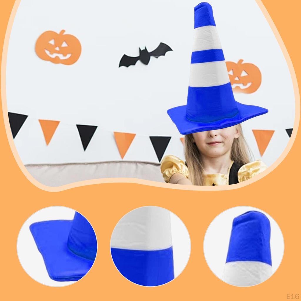 Czapka Pachołek Drogowy Pachołki Budowlane na Karnawałowe Święto