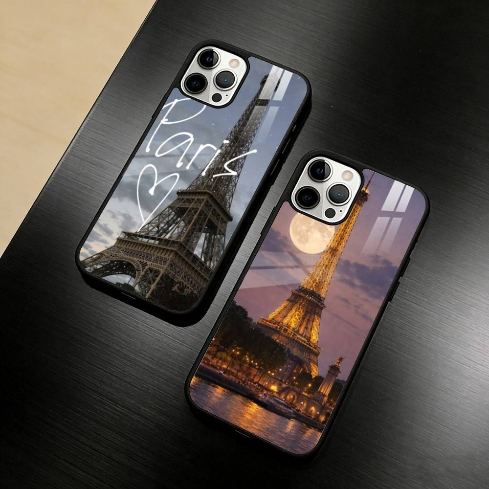 Pouzdro na telefon Paříž Eiffelova věž Pro iPhone 17,16,15,14,13,12,Plus,Pro,Max Pro Magnetické Bezdrátové Nabíjení