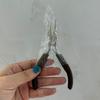High-End Carbon Steel Pointed-Nose Pliers, DIY Tools Pliers, Jewelry Pliers, Round-Nose Pliers, Curved-Nose Scissors for Beading