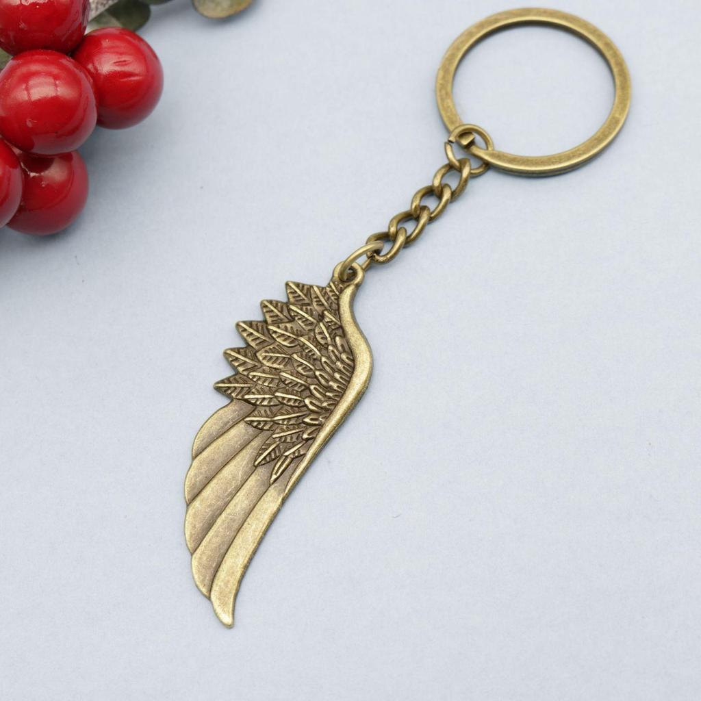 Xiyin Simple Feather Wing Keychain Pendant