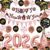 2026 New Year Party Decoration Aluminum Foil Balloon Set