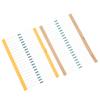 2600PCS 1/4w Resistor 1 Ohm-3M Ohm Metal Film Resistor Set Metal Film Resistor Kit  Circuit Building