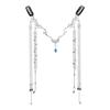 Vintage Bridal Forehead Chain With Tassels For Women Alloy Hair Accessories