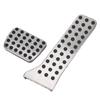 2PCS Brake Accelerator Pedal Kit Stainless Steel PPE Rubber Replacement for Mazda CX?3 2016?2019