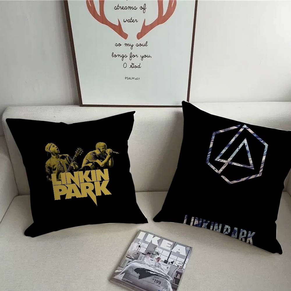 HOT-Band L-Linkin From Zero P-Park Pillow Case Home Decor Throw For Sofa Bed Car Room Decor Gift Idea