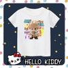 LABUBU Children's T-shirt Top Boys and Girls Fashion Cute Versatile T-shirt