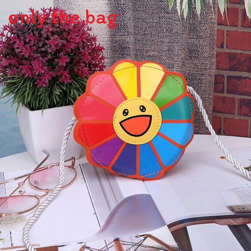

Girl Cartoon Floral Mini Shoulder Bag With Breathable Pu For Daily Use помаранчевий