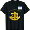 IDF Izraelské obranné síly Vintage vlajka Tričko s krátkým rukávem Ležérní bavlněné O-výstřih Letní trička Unisex oblečení
