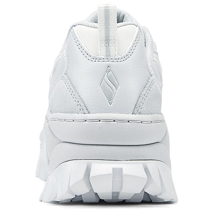 Skechers Hi-Ryze Honey Cake Shoes Soft Comfortable Low-Top Dad Shoes Women Sneaker Gray 177233-GRY