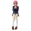 New Anime Dandadan Ayase Momo Shiratori Aira Sitting posture S.H.Figuarts Transformed Assembly PVC Model Toy Action Figures Gift