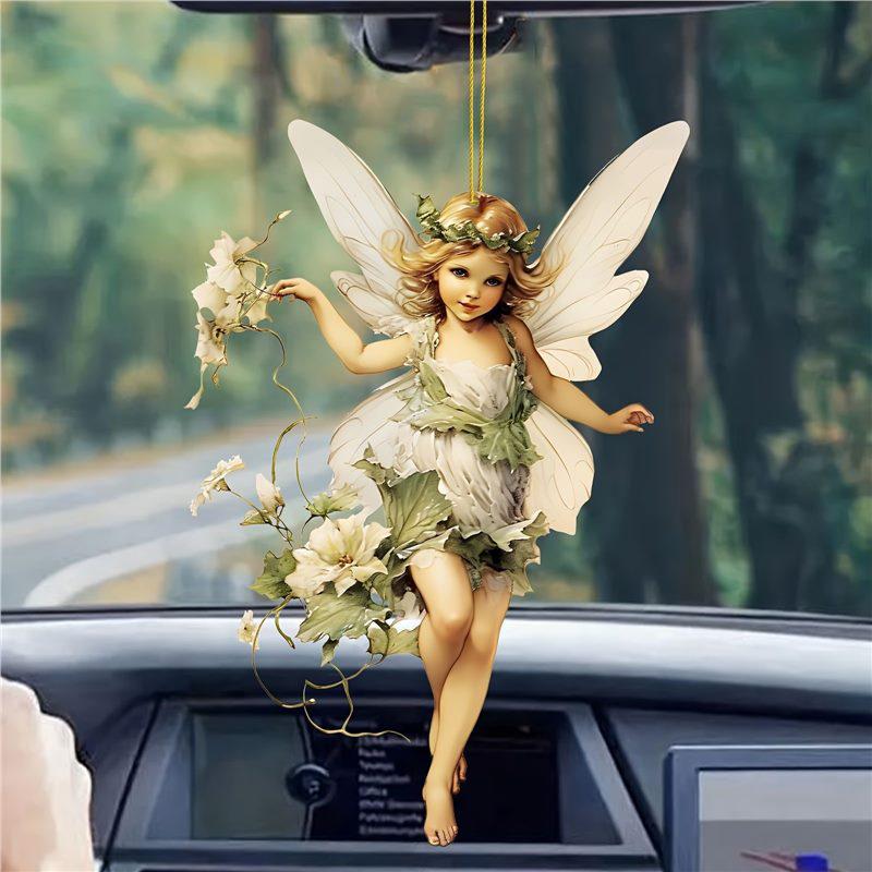 Cross-border Fairy Acrylic Pendant Scene Decoration