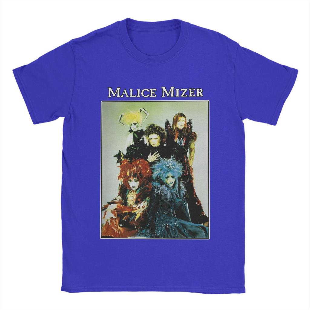 MALICE MIZER T Shirt Men's Cotton Crazy T-Shirts Crew Neck Era Band Tee Shirt Short Sleeve Clothing Birthday Gift