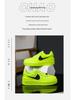 AJ Kinder Air Force 1 Skate-Schuhe, Neongrün, Damenmodell, Low-Top, AJ1.
