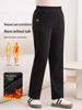 Women's Plus Size Casual Summer Pants - Grandma Style, Middle-aged, Plus Velvet, Straight Leg
