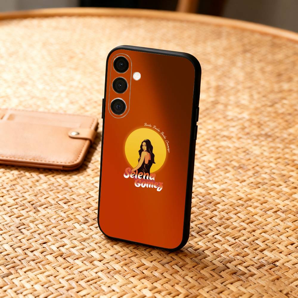 

S-Selena G-Gomez Singer Phone Case For Samsung A73,72,71,A52,51,40,41,A22,A32,31,A13, Soft Black Shell Samsung a32 5g