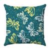 Divination and butterflies Digital printing short plush pillow covers for car sofa office cushion cover home goods 60x60cm