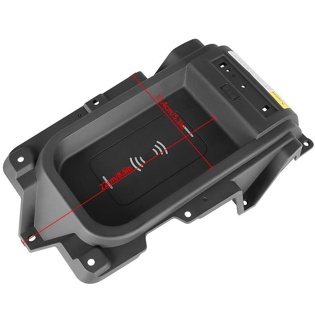 Central Control Organizer Tray Wireless Chargers 15W Phone Charging For SR/SR5 2014-2021 00016-34506 Car Pad Accessories