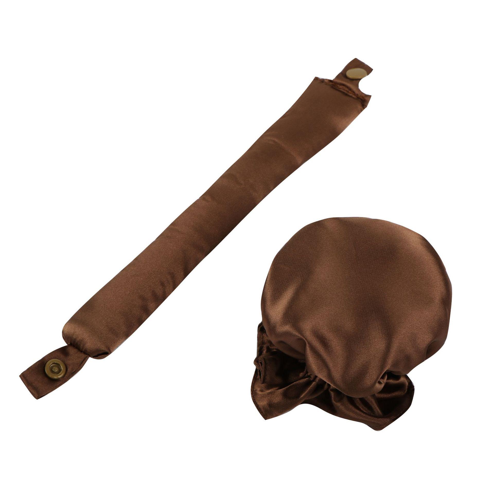 

Набор из 2 шт., набор чехлов для вьющихся волос, мягкие бигуди, повязка на голову для сна, щипцы для завивки волос без нагрева, инструмент для укладки волос