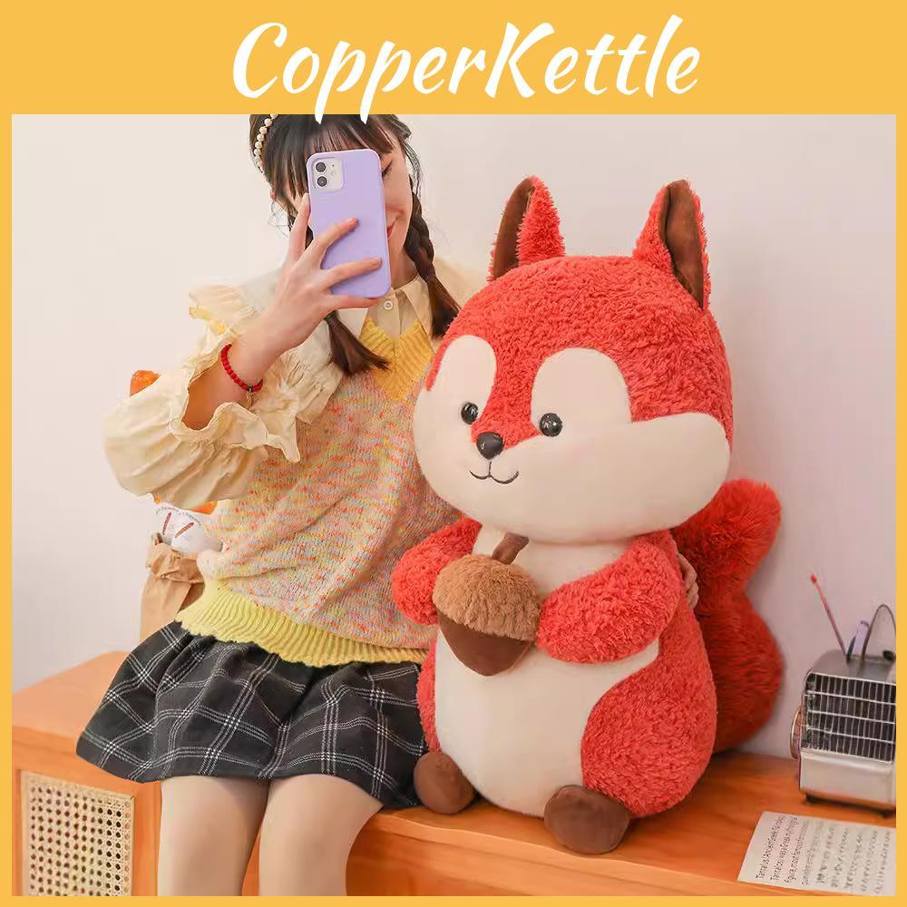 Squirrel Plush Cuddly Toy Gluttonous Squirrel Stuffed Doll Perfect Gift Birthday