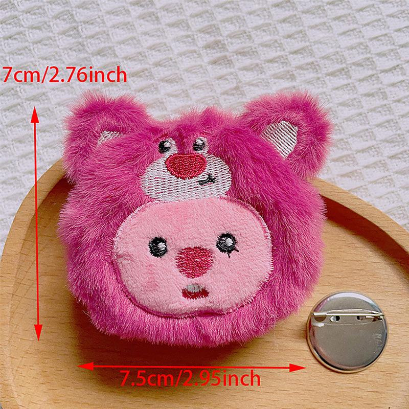 

Kawaii Loppy брошь, милые плюшевые аксессуары, сумка, кулон, декоративные аксессуары «сделай сам», подарок на день рождения для девочек