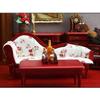 Doll House Lounger Model 1/12 Scale Miniature Dollhouses Chaise Lounger Ideal for DIY Projects and Photography