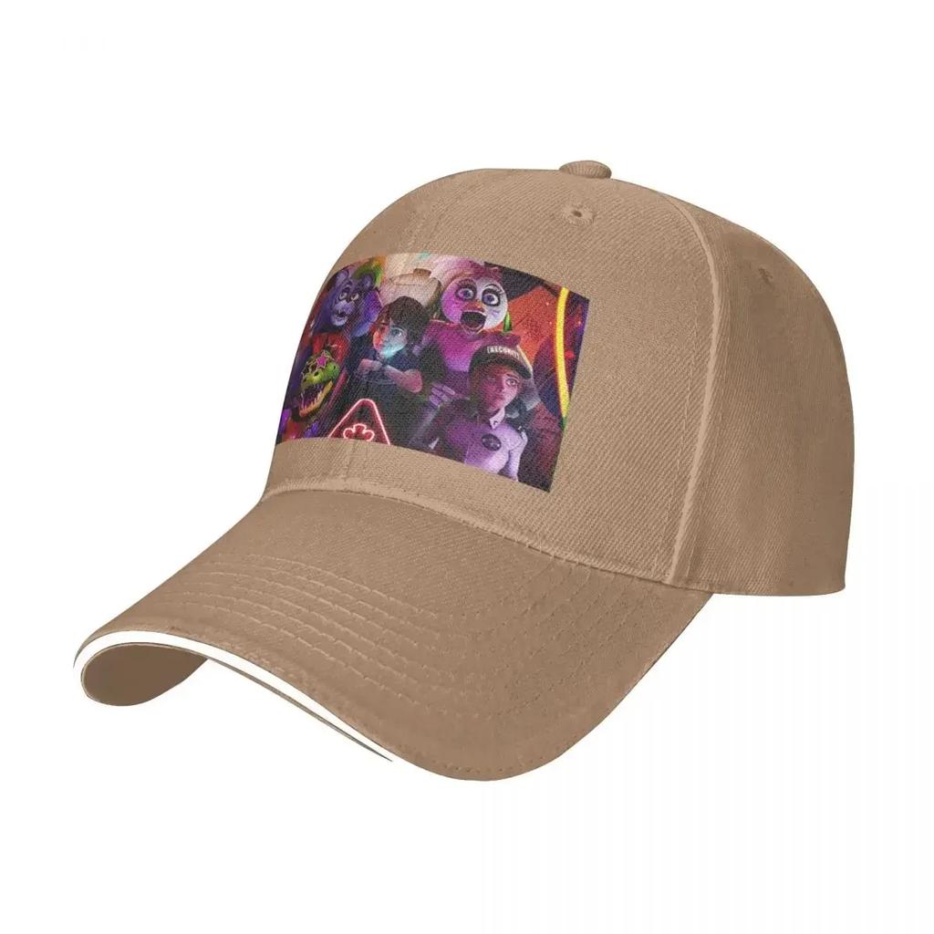 FNAF Movie Poster Baseball Cap cute Trucker Hat Hat Beach Golf Women Unisexs