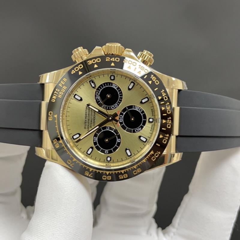 Zhanxi Laojia Daytona Shawn Yue Styl Panda Mechaniczny Zegarek