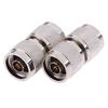 1X N Male Plug To Uhf Pl-259 Pl259 Male Straight Radio Rf Adapter Connector