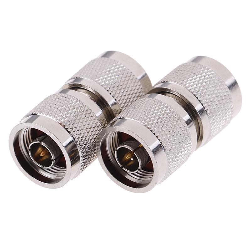 1X N Male Plug To Uhf Pl-259 Pl259 Male Straight Radio Rf Adapter Connector