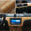 50*200/600cm Premium Wood Grain Vinyl Wrap Film Car Stickers and Decals Auto Interior PVC Film with Air Bubble Free Accessories