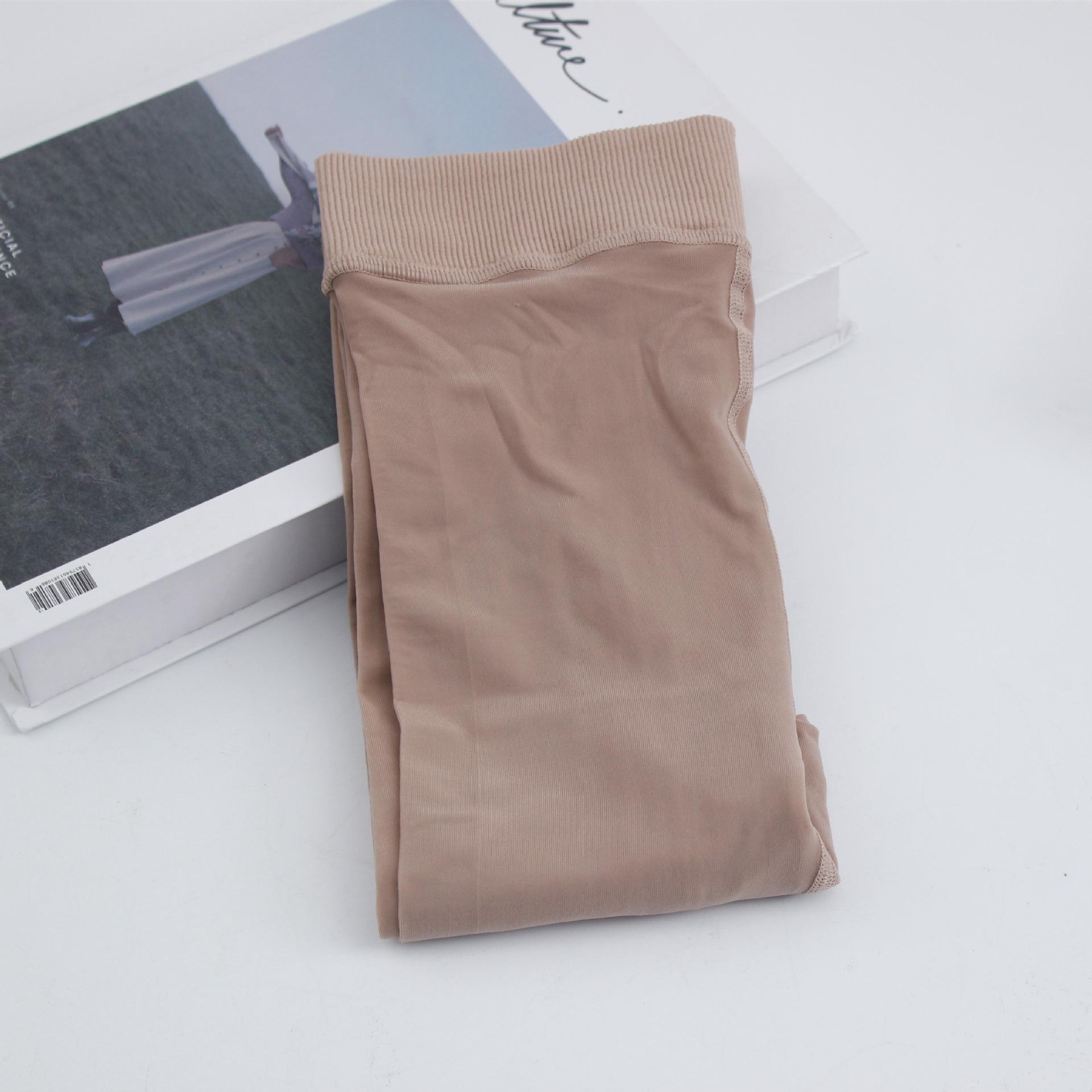 

Autumn-Winter Silk Anti-Hook Bodysuit Leggings & Stockings with Hip-Lifting and Water Light Socks. One Size