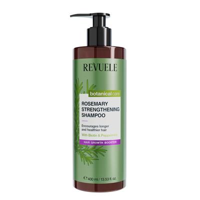Saç uzaması ve yoğunluğu için biberiye özlü güçlendirici şampuan Rosemary 400 ml
