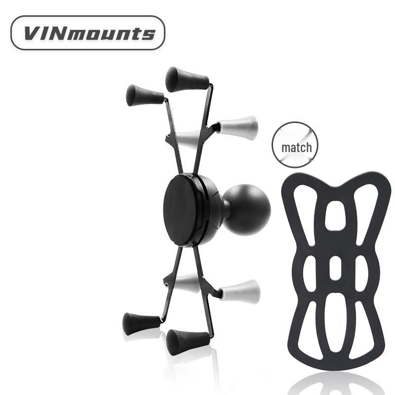 

Внедорожный 1 шаровая головка X-образный мини-зажим для 8 планшета с держателем на присоске для лобового стекла