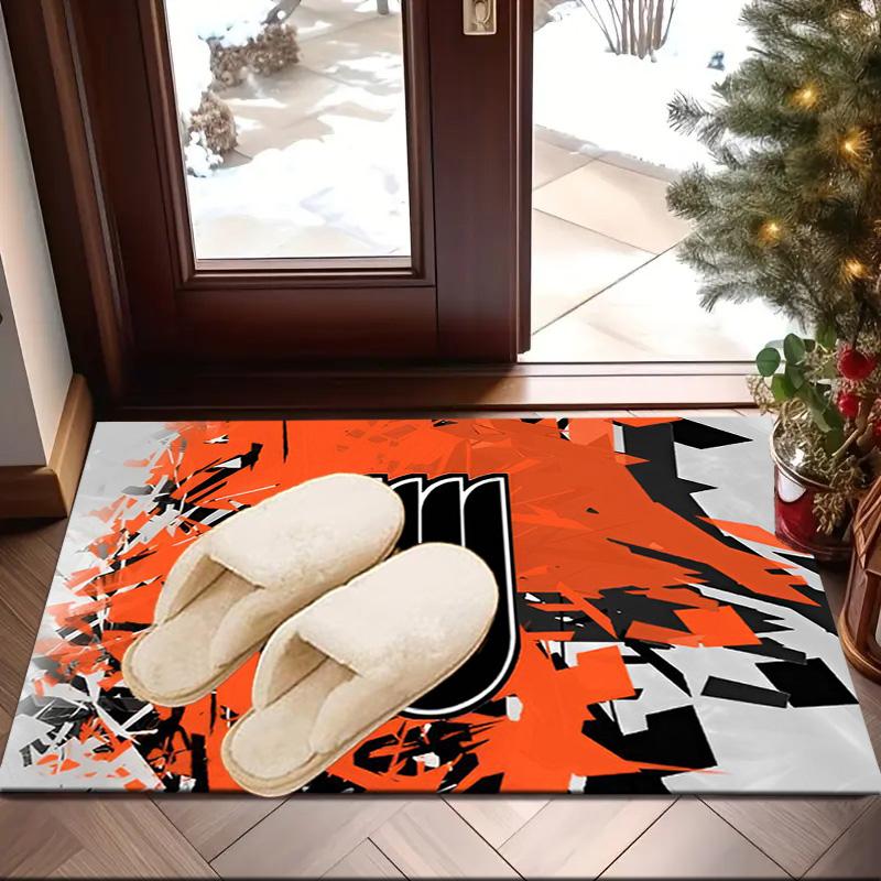 Flyers Hockey Logo Art Area Rug Suitable for Indoor And Outdoor,Carpets for Kitchens, Homes, Offices, Living Rooms,Home Decor,Christmas Gift