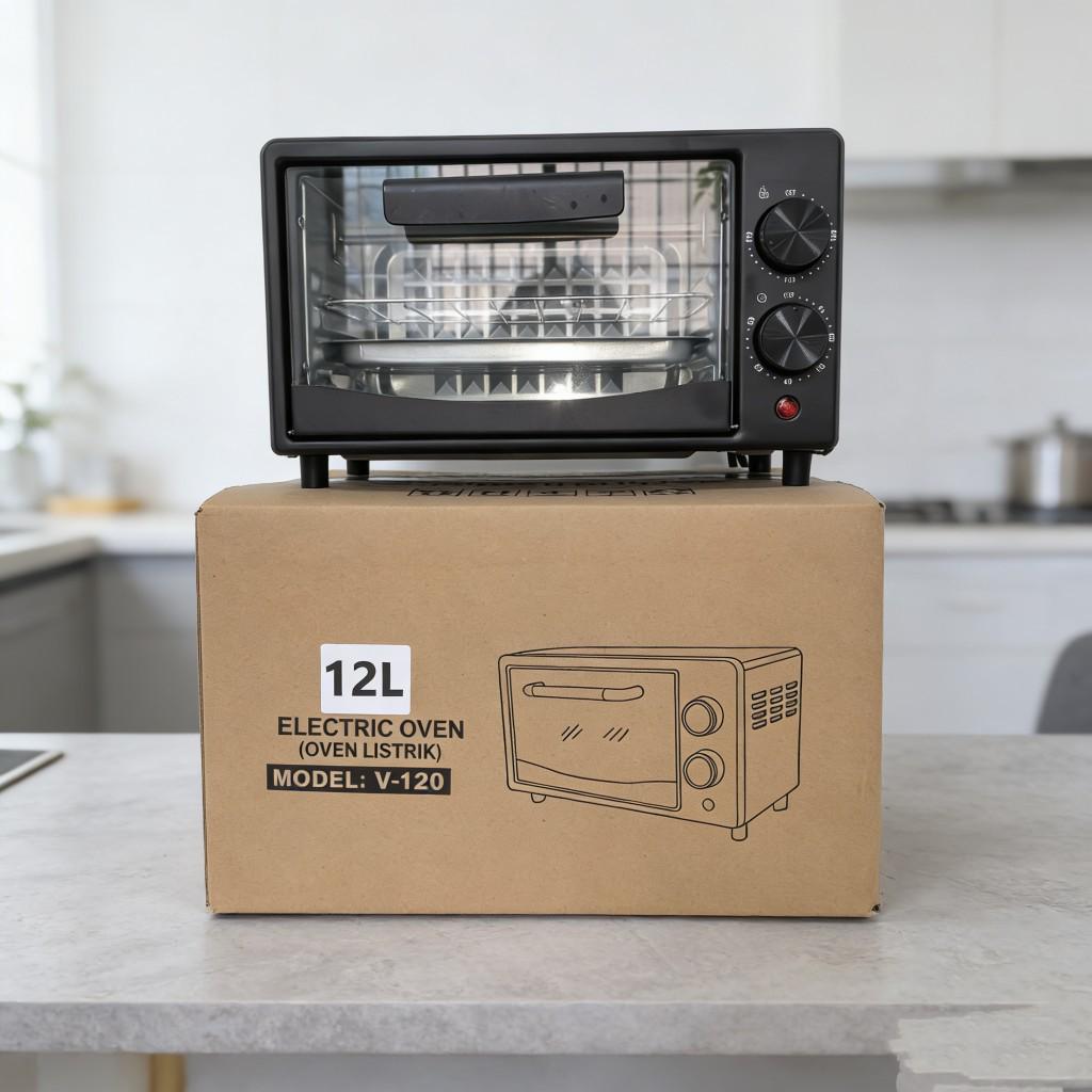 12L Multifunctional Mini Electric Oven for Home Baking