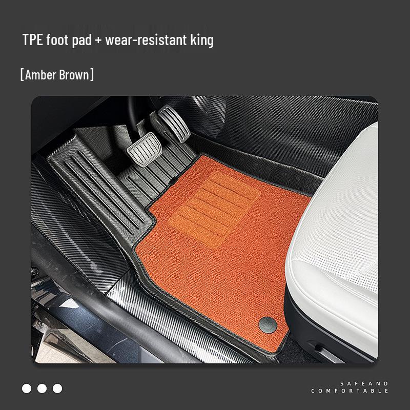 Waterproof Non-Slip Car Floor Mats for Honda Avancier, Acura MDX, Crider - Easy To Clean, One-Piece Design