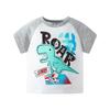 Children's Summer Cartoon Cotton Knitwear - Boys' Short Sleeve Round Neck