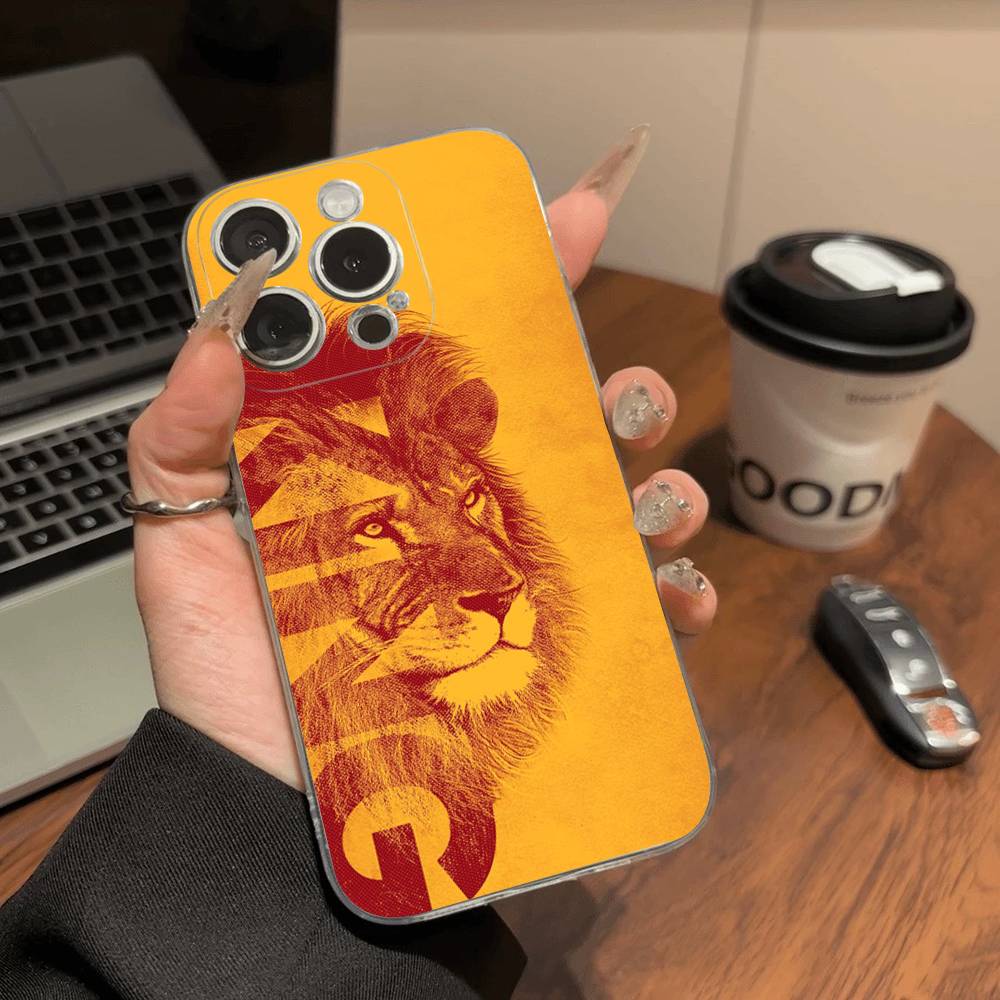 Coque de téléphone pour équipe de football Galatasaray Pour IPhone 17 16 15 14 13 12 11 Pro Max Plus Coque Souple Personnalisée DIY