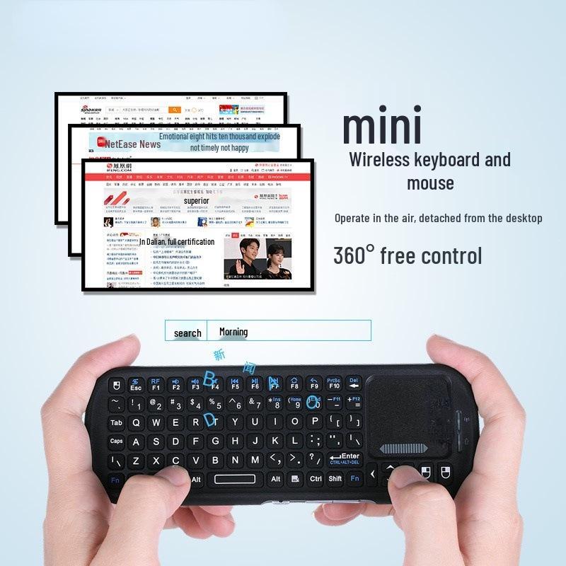 Portable Wireless Bluetooth Keyboard and Mouse Set for Business, Office, and Laptop/Desktop Use