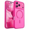 Magnetic Translucent Phone Case For iPhone 17 16 Pro Max For Magsafe Shockproof Matte Cover For iPhone 15 14 17 Pro Max Case