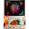Bohemian Psychedelic Celestial Print Tapestry 1 Pc Background Cloth Decorative Hanging Cloth Wall Cloth Layout Tapestry